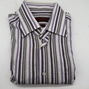 Etro Striped Button-Up Shirt